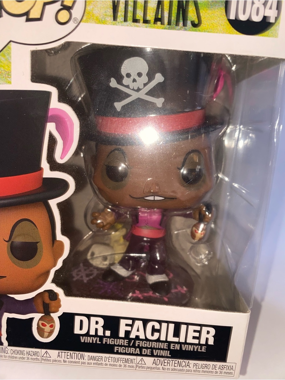 Funko Dr. Facilier Vinyl Figure - Purple, Black, Pink